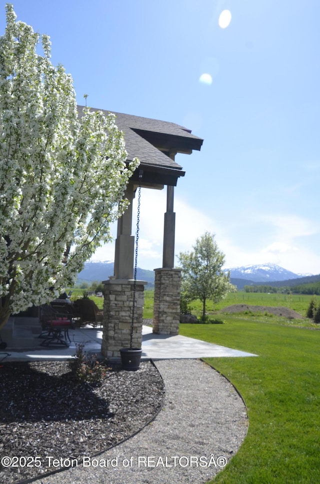 1795 Fumarole Dr, Victor, ID 83455 - view of property's community with a lawn