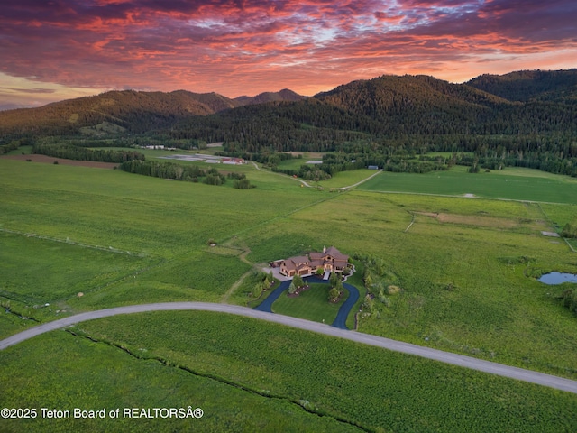 1795 Fumarole Dr, Victor, ID 83455 - view of property location featuring a mountain backdrop and rural landscape