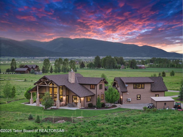 1795 Fumarole Dr, Victor, ID 83455 - mountain view featuring rural landscape