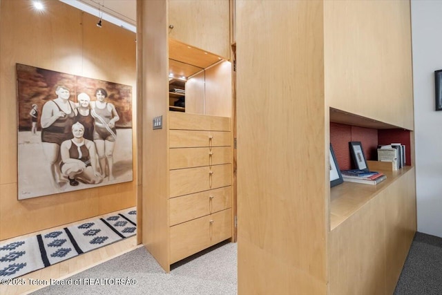 2825 S Sparrow Hawk Rd, Wilson, WY 83014 - hall featuring carpet