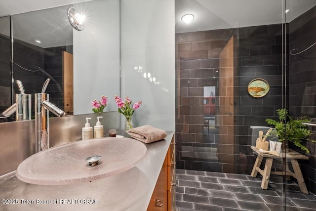 2825 S Sparrow Hawk Rd, Wilson, WY 83014 - bathroom with vanity