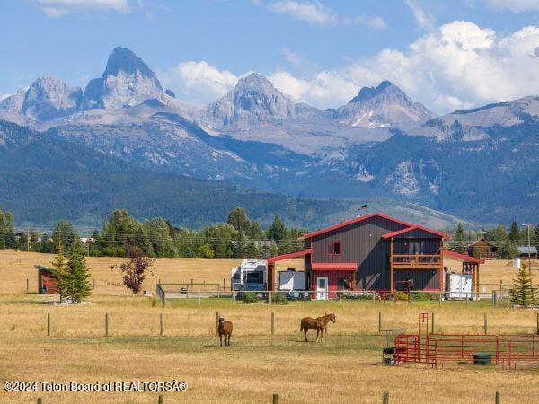 1516 Fischer Ln, Tetonia, ID 83452 - view of mountain background featuring rural landscape