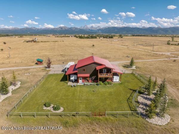1516 Fischer Ln, Tetonia, ID 83452 - aerial view of sparsely populated area