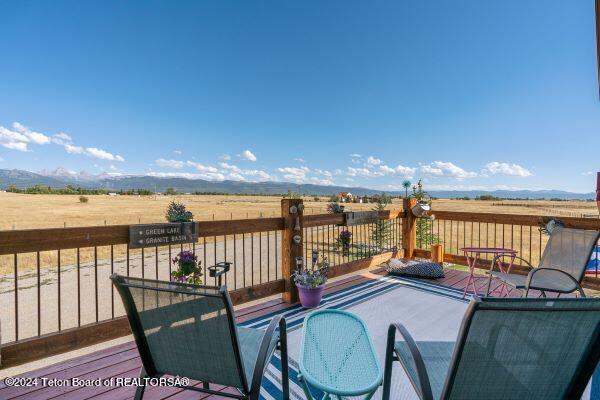 1516 Fischer Ln, Tetonia, ID 83452 - deck with a rural view
