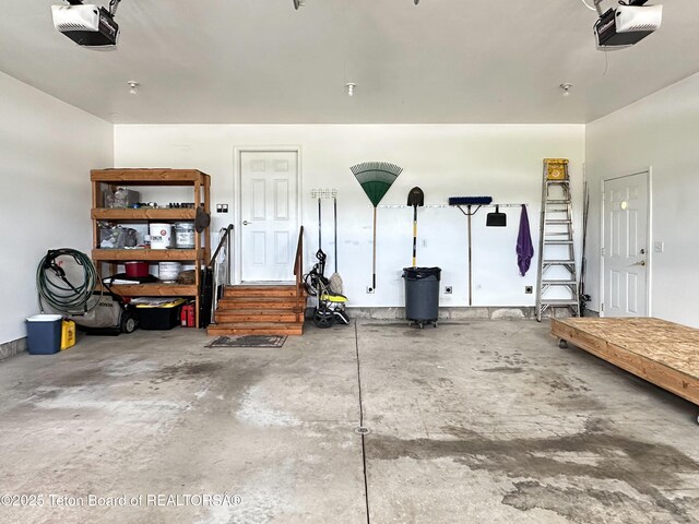 210 E 8th Ave, Afton, WY 83110 - garage with a garage door opener