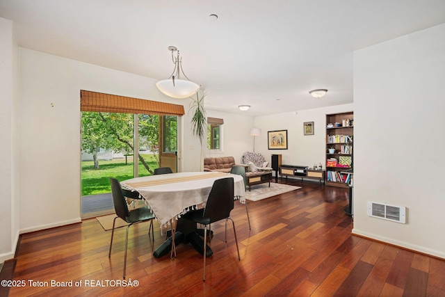 7552 Mountain Laurel Dr Unit D-3, Victor, ID 83455 - dining room featuring hardwood / wood-style floors and baseboards
