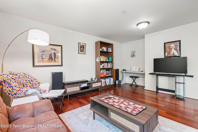 7552 Mountain Laurel Dr Unit D-3, Victor, ID 83455 - living room with wood finished floors