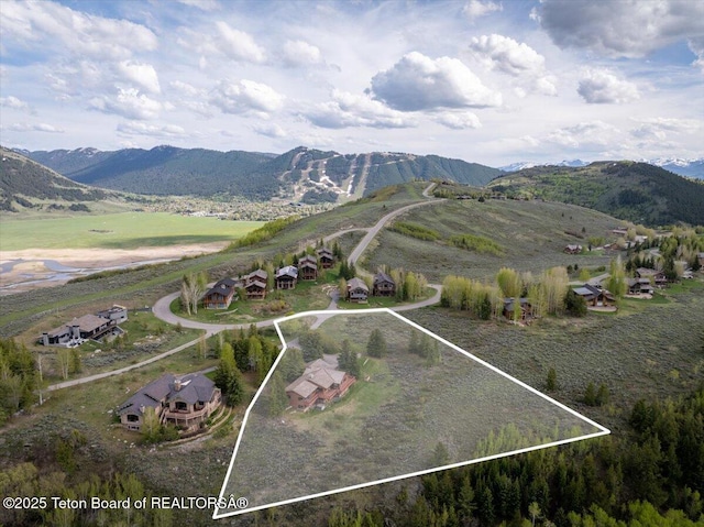 195 W Wolf Dr, Jackson, WY 83001 - view of mountain background