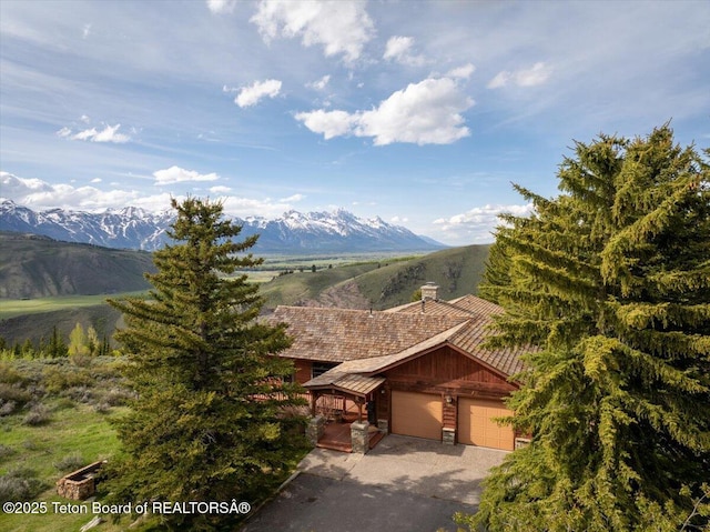 195 W Wolf Dr, Jackson, WY 83001 - view of mountain backdrop