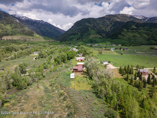 205 Betsy Ct, Bedford, WY 83112 - view of property location featuring a mountain backdrop and rural landscape
