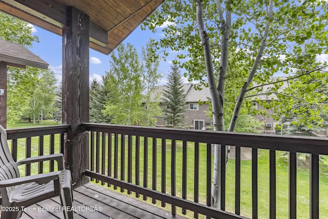 715 Moraine Ct Unit 36, Driggs, ID 83422 - deck with a yard