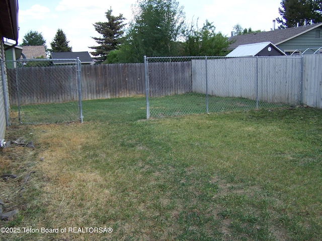 6 Opal St, Pinedale, WY 82941 - view of fenced backyard