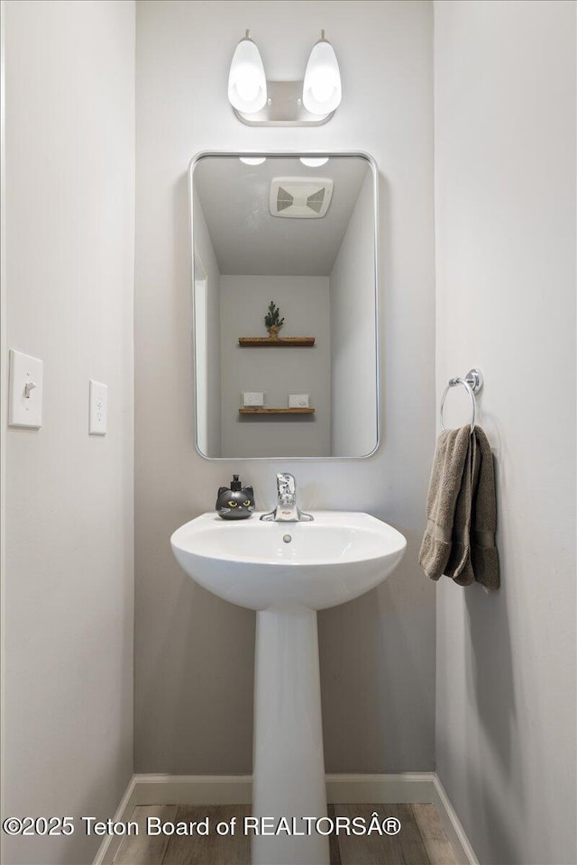 365 Little Greys Lp, Etna, WY 83118 - bathroom featuring baseboards