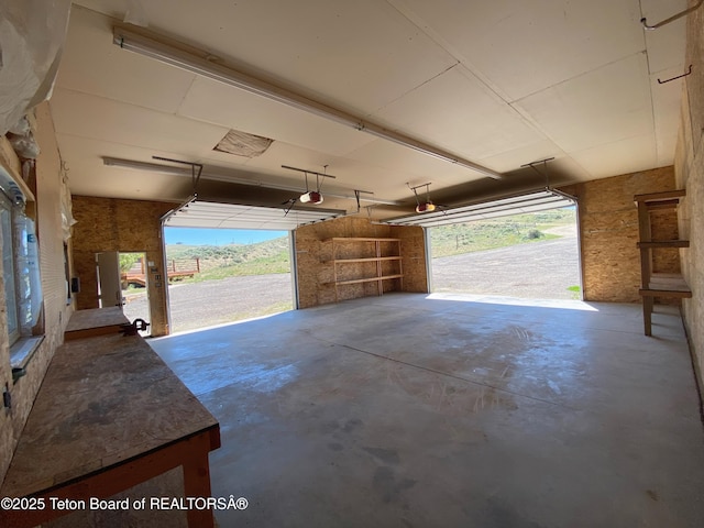 21 Hawk Path, Boulder, WY 82923 - garage featuring a garage door opener