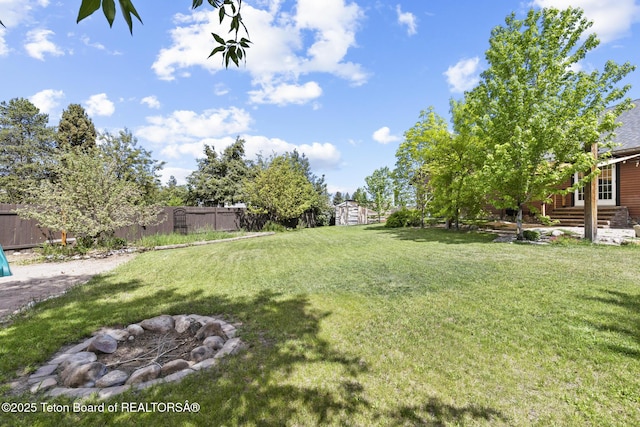560 Appaloosa Trl, Driggs, ID 83422 - view of yard