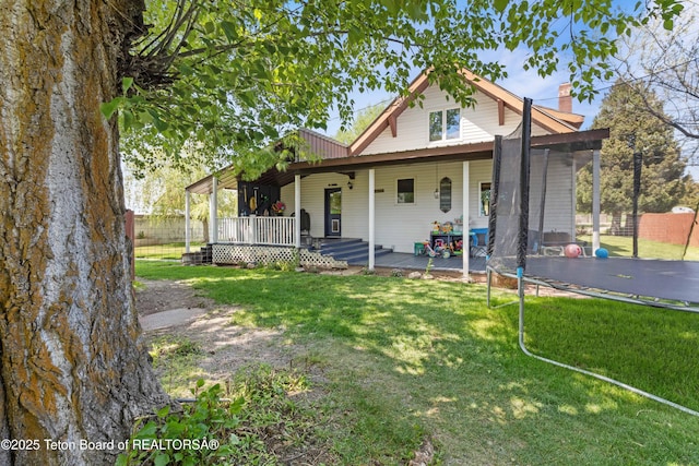 105 Heap Dr, Thayne, WY 83127 - view of front of property featuring a chimney