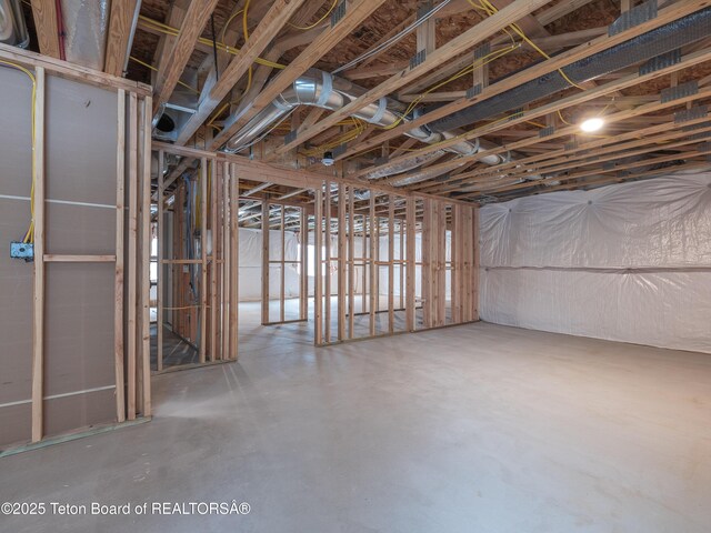 311 Bald Eagle Dr, Victor, ID 83455 - view of unfinished below grade area