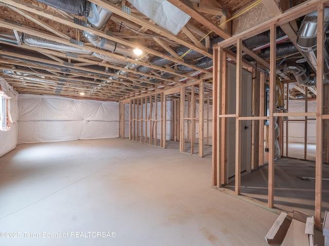 311 Bald Eagle Dr, Victor, ID 83455 - view of unfinished below grade area
