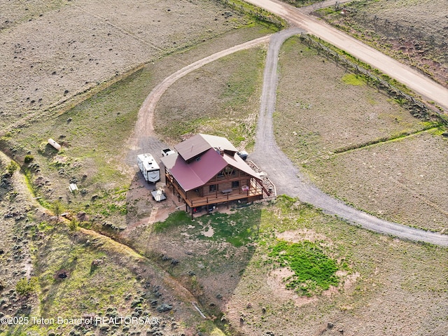 196 Soda Springs Dr, Dubois, WY 82513 - overview of rural landscape