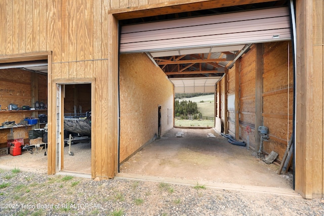 196 Soda Springs Dr, Dubois, WY 82513 - view of garage