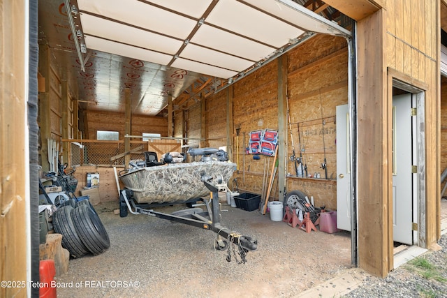 196 Soda Springs Dr, Dubois, WY 82513 - view of garage