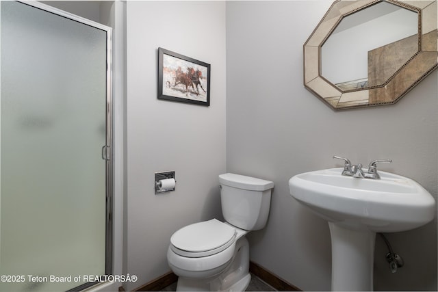 450 E Sagebrush Dr Unit 3-1-A, Jackson, WY 83001 - bathroom with a shower stall