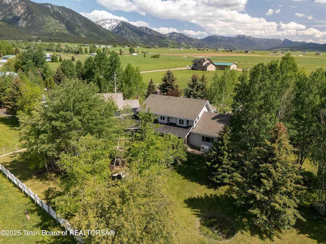 1255 Lost Crk, Thayne, WY 83127 - view of rural area with a mountainous background