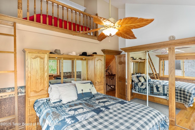 1255 Lost Crk, Thayne, WY 83127 - bedroom with wood finished floors