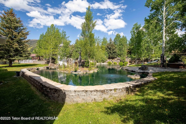 1255 Lost Crk, Thayne, WY 83127 - view of property's community with a lawn