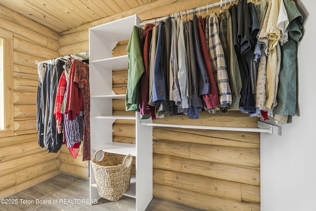 105 Elk Path, Swan Valley, ID 83428 - spacious closet featuring wood finished floors