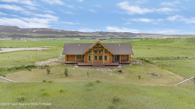 105 Elk Path, Swan Valley, ID 83428 - overview of rural landscape with a mountainous background