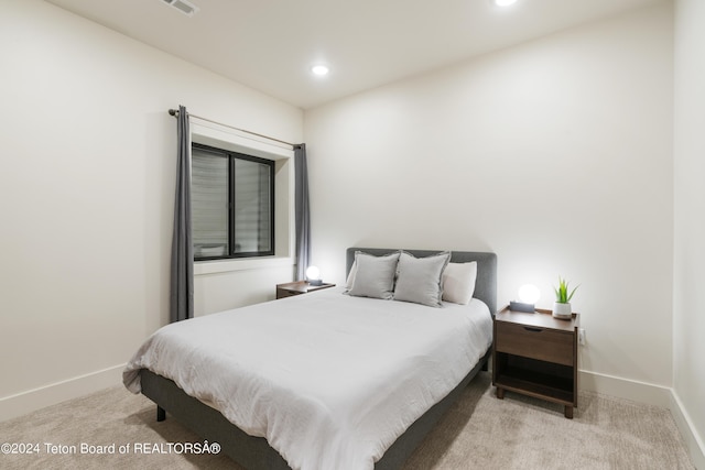 5170 Meandering Moose Dr, Victor, ID 83455 - bedroom with carpet floors, recessed lighting, and baseboards