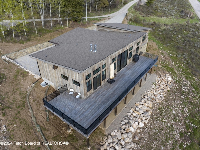 5170 Meandering Moose Dr, Victor, ID 83455 - view from above of property