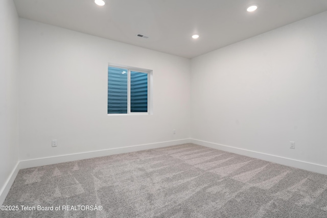 833 Booshway St, Driggs, ID 83422 - carpeted empty room featuring recessed lighting and baseboards