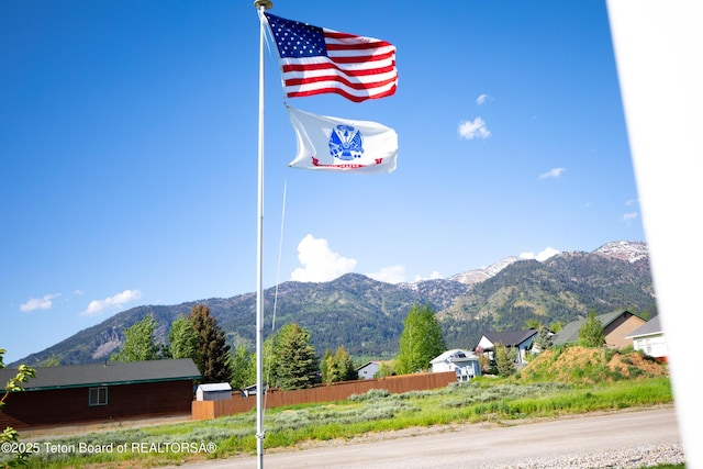28 Brushwood Dr, Star Valley Ranch, WY 83127 - view of mountain background