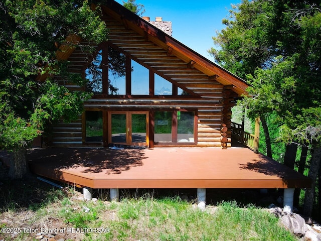 3392 Bainbridge Dr, Tetonia, ID 83452 - view of deck