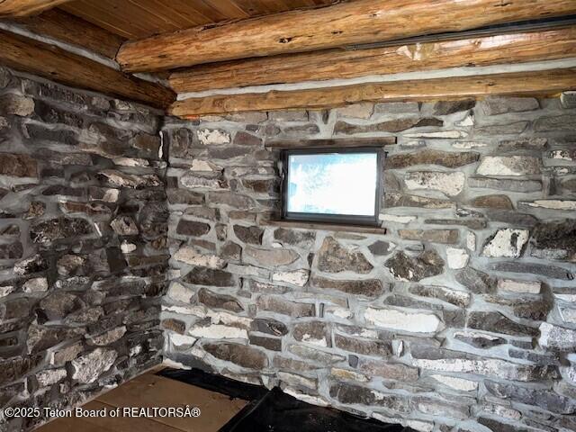 3392 Bainbridge Dr, Tetonia, ID 83452 - detailed view of wood ceiling
