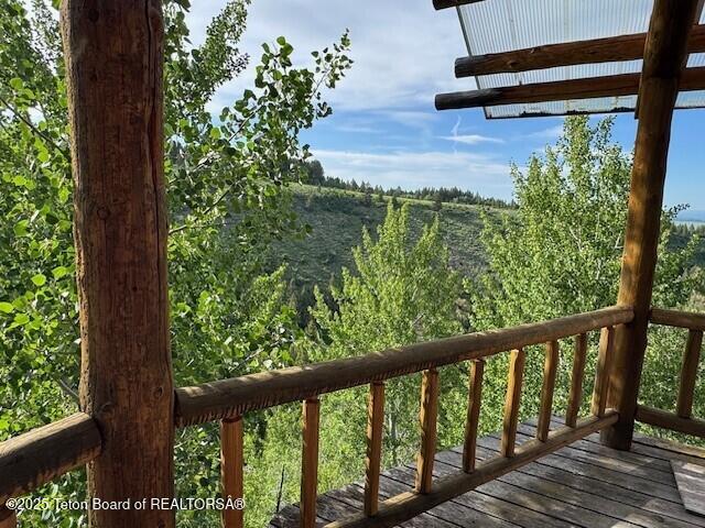 3392 Bainbridge Dr, Tetonia, ID 83452 - view of deck