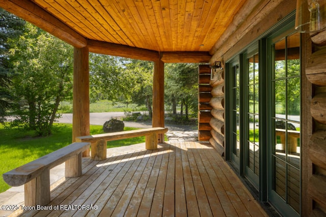 185 S Swan Rd, Jackson, WY 83001 - view of porch