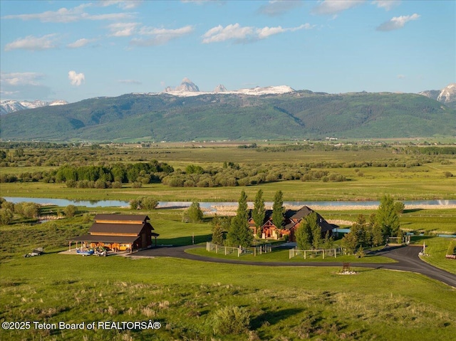 2321 S 3500 W, Driggs, ID 83422 - mountain view with a nearby body of water and rural landscape