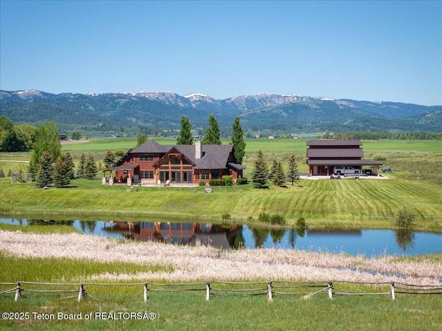 2321 S 3500 W, Driggs, ID 83422 - view of property's community featuring a water and mountain view and a rural view