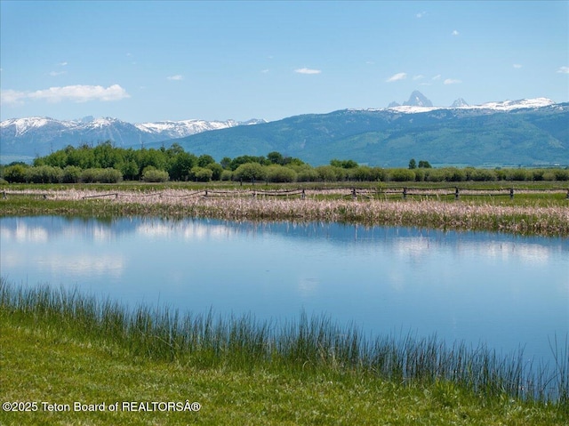 2321 S 3500 W, Driggs, ID 83422 - water view with mountains