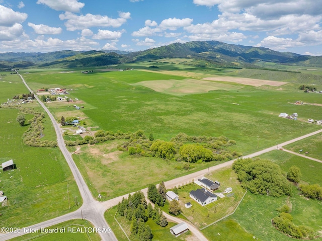 4326 State Line Rd, Freedom, WY 83120 - view of rural area featuring a mountain backdrop