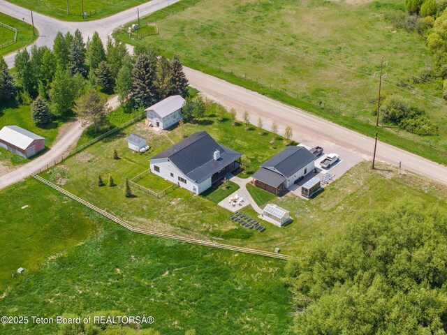 4326 State Line Rd, Freedom, WY 83120 - aerial view of property and surrounding area