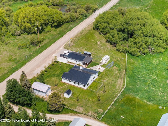 4326 State Line Rd, Freedom, WY 83120 - view from above of property