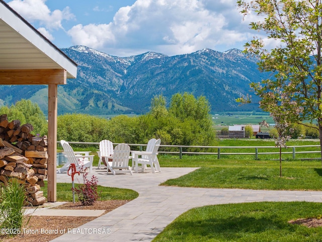 4326 State Line Rd, Freedom, WY 83120 - view of mountain background
