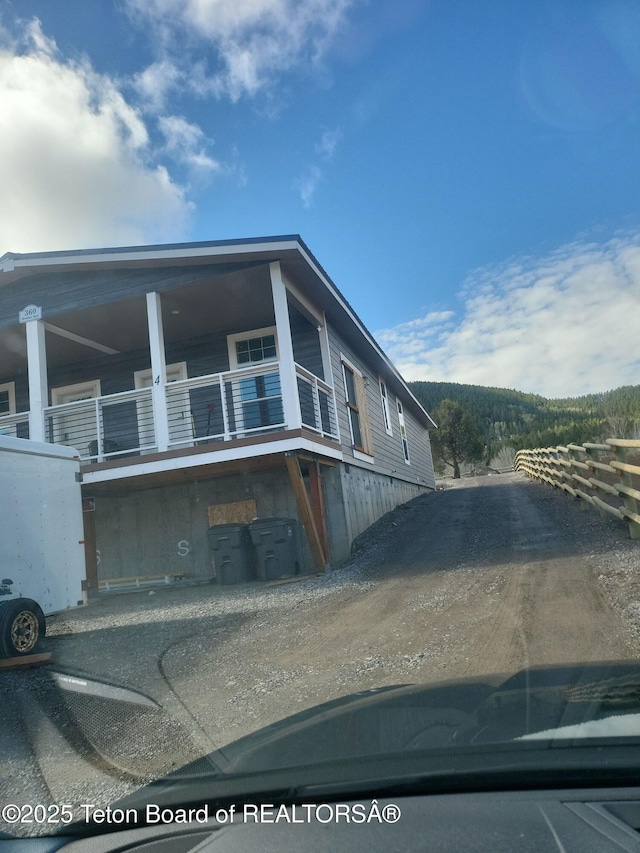 360 Wooden Spur Dr, Alpine, WY 83128 - view of side of property