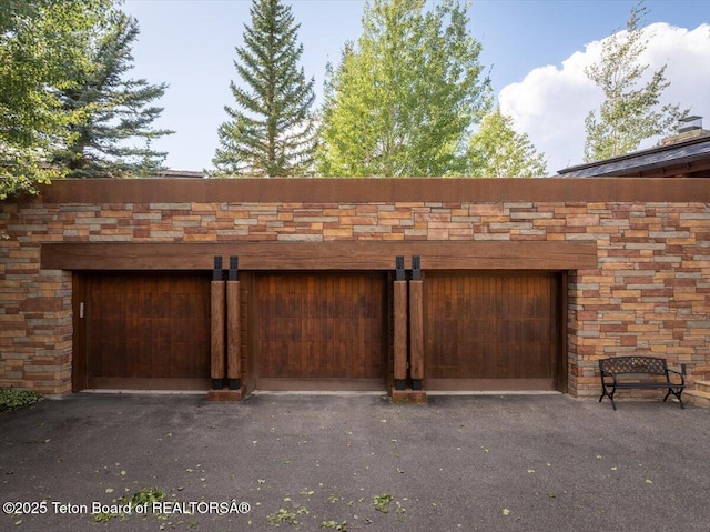 1987 N Spirit Dance Rd, Jackson, WY 83001 - view of garage