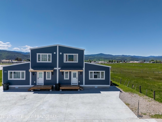 315 Meyers St, Thayne, WY 83127 - view of front of property featuring a mountain view