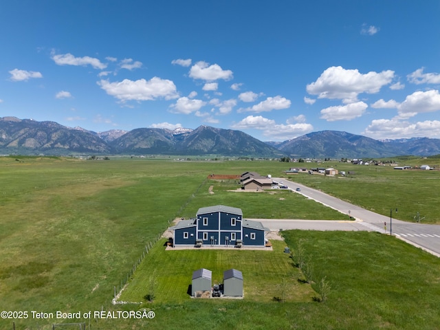 315 Meyers St, Thayne, WY 83127 - view of mountain backdrop with rural landscape